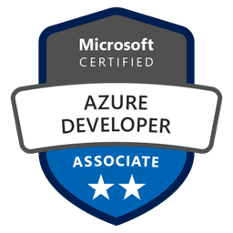 Microsoft Certified: Azure Developer Associate badge